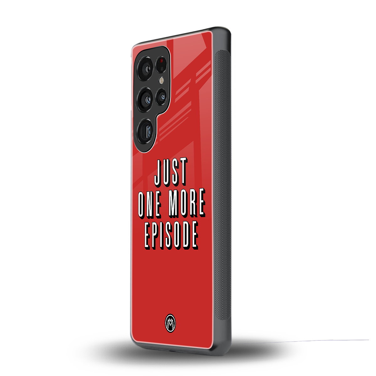 one more episode netflix back phone cover | glass case for samsung galaxy s25 ultra