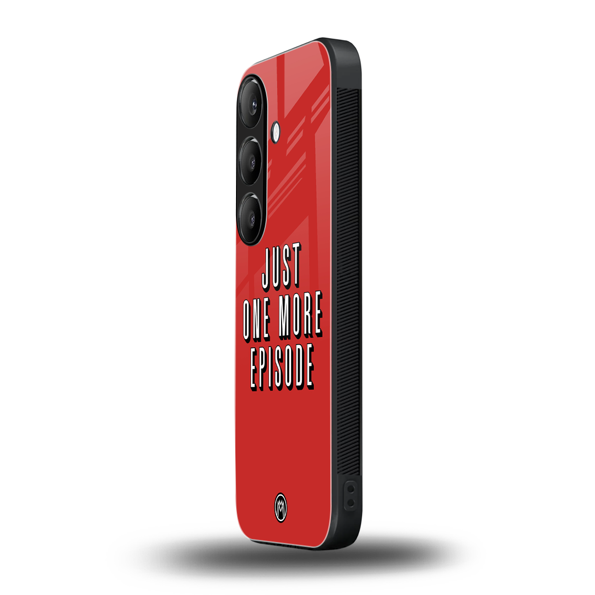one more episode netflix back phone cover | glass case for samsung galaxy s23 plus