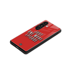 one more episode netflix back phone cover | glass case for samsung galaxy s24 fe