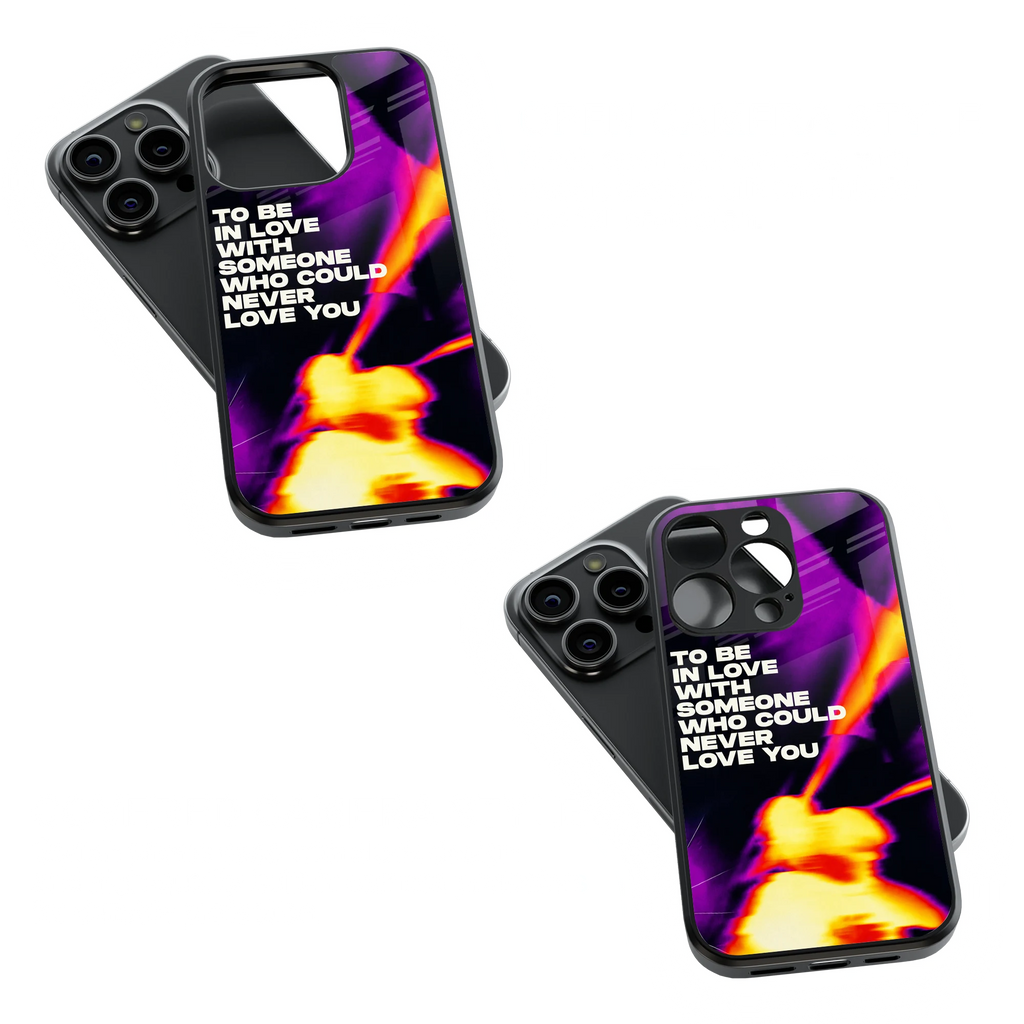 Trendy Glass Back Mobile Case for iPhone, Samsung, Redmi, OnePlus, Google Pixel, Motorola