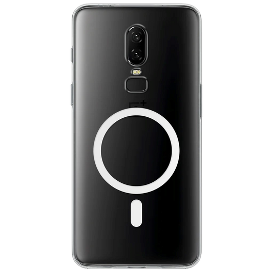 Anti Yellow Magsafe Clear Case for OnePlus 6