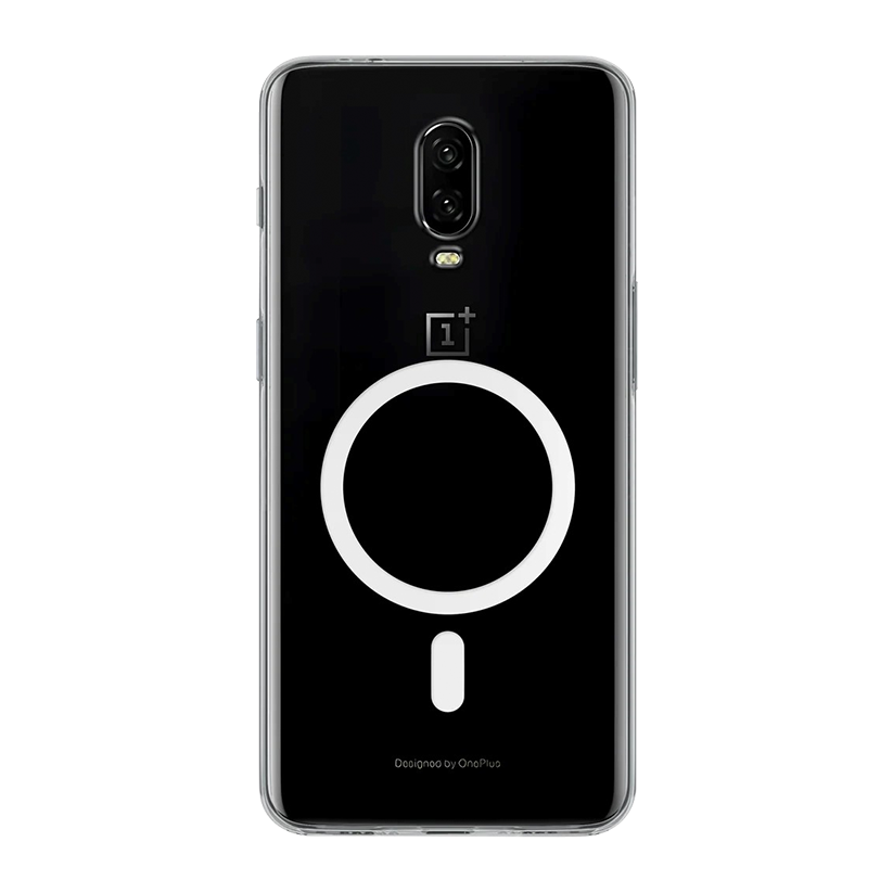 Anti Yellow Magsafe Clear Case for OnePlus 6T