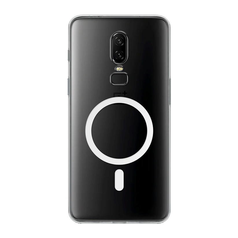 Anti Yellow Magsafe Clear Case for OnePlus 6
