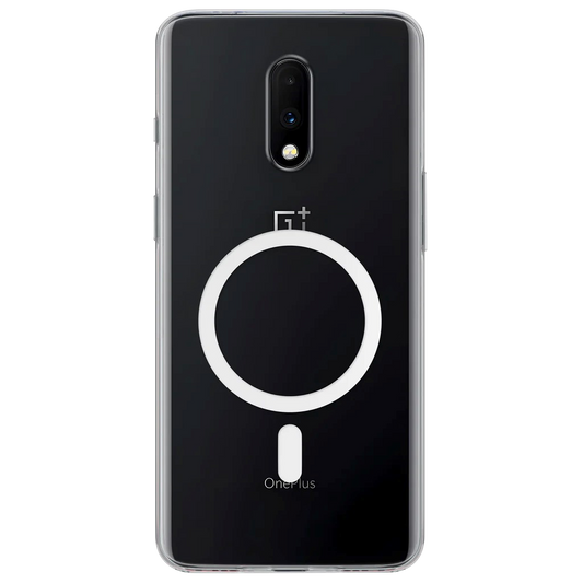 Anti Yellow Magsafe Clear Case for OnePlus 7