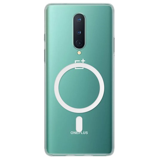 Anti Yellow Magsafe Clear Case for OnePlus 8