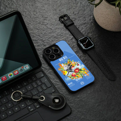 one day back phone cover | glass case for iphone 16 pro max