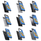 Durable Glass Back Mobile Case for iPhone, Samsung, OnePlus, Google Pixel, Redmi, Vivo, Oppo