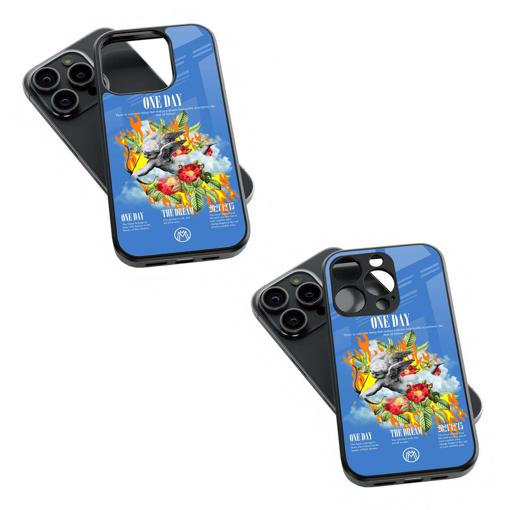 Trendy Glass Back Mobile Case for iPhone, Samsung, Redmi, OnePlus, Google Pixel, Motorola