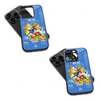 Trendy Glass Back Mobile Case for iPhone, Samsung, Redmi, OnePlus, Google Pixel, Motorola