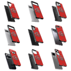 Durable Glass Back Mobile Case for iPhone, Samsung, OnePlus, Google Pixel, Redmi, Vivo, Oppo