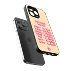 opening hours back phone cover | glass case for iphone 16 pro