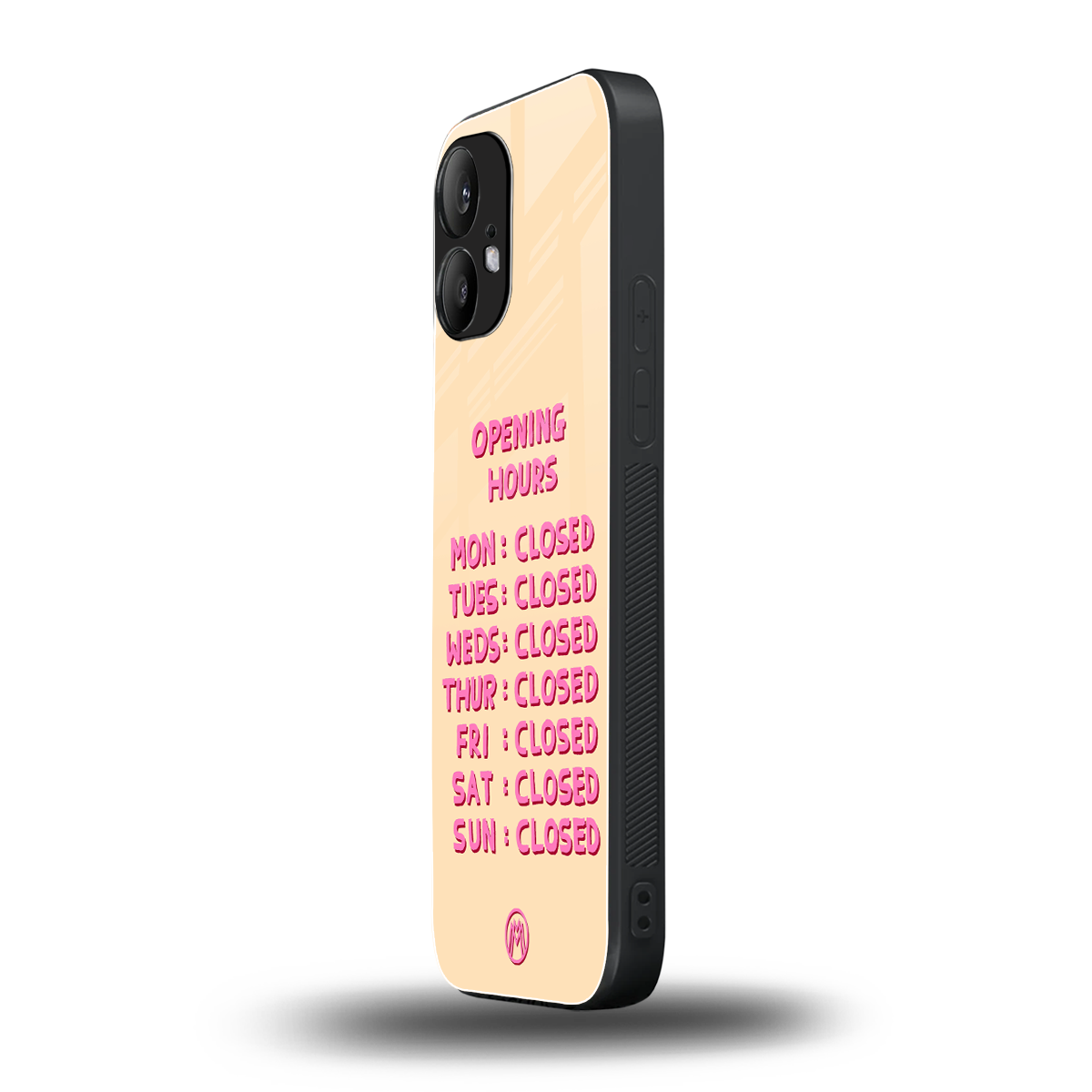 opening hours back phone cover | glass case for nothing phone 2