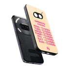 opening hours back phone cover | glass case for nothing phone 2a