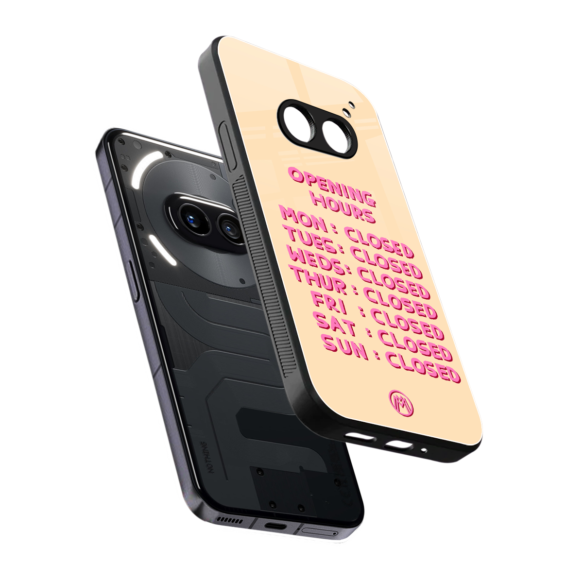 opening hours back phone cover | glass case for nothing phone 2a
