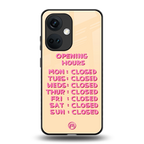 opening hours back phone cover | glass case for oneplus nord ce 3