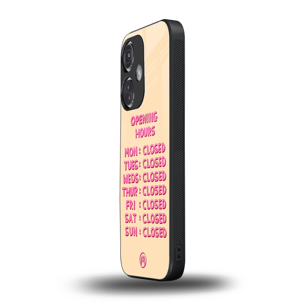 opening hours back phone cover | glass case for oneplus nord ce 3