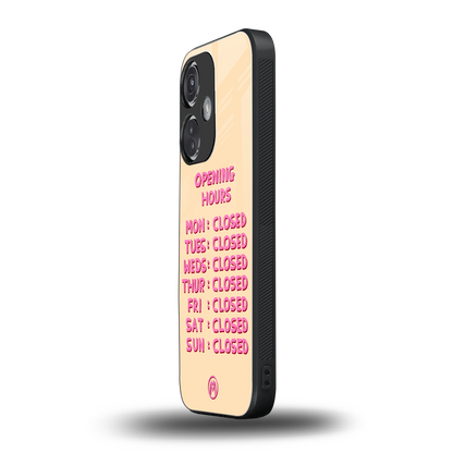 opening hours back phone cover | glass case for oneplus nord ce 3