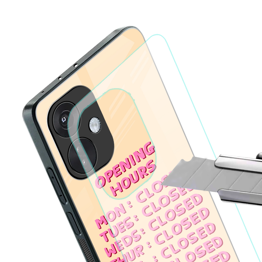 opening hours back phone cover | glass case for oneplus nord ce 3