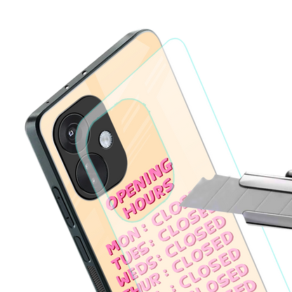 opening hours back phone cover | glass case for oneplus nord ce 3
