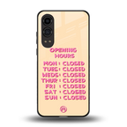 opening hours back phone cover | glass case for oneplus nord ce 4 lite
