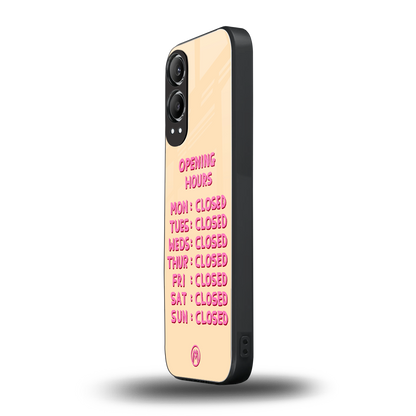 opening hours back phone cover | glass case for oneplus nord ce 4 lite