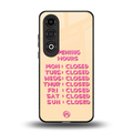 opening hours back phone cover | glass case for oneplus nord ce 4