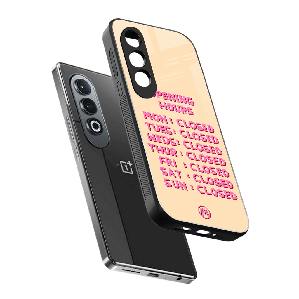 opening hours back phone cover | glass case for oneplus nord ce 4