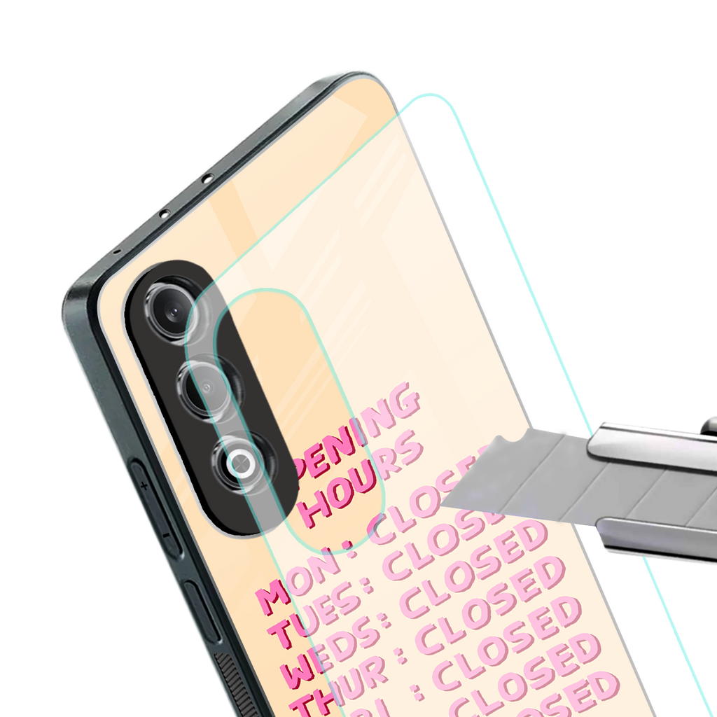 opening hours back phone cover | glass case for oneplus nord ce 4