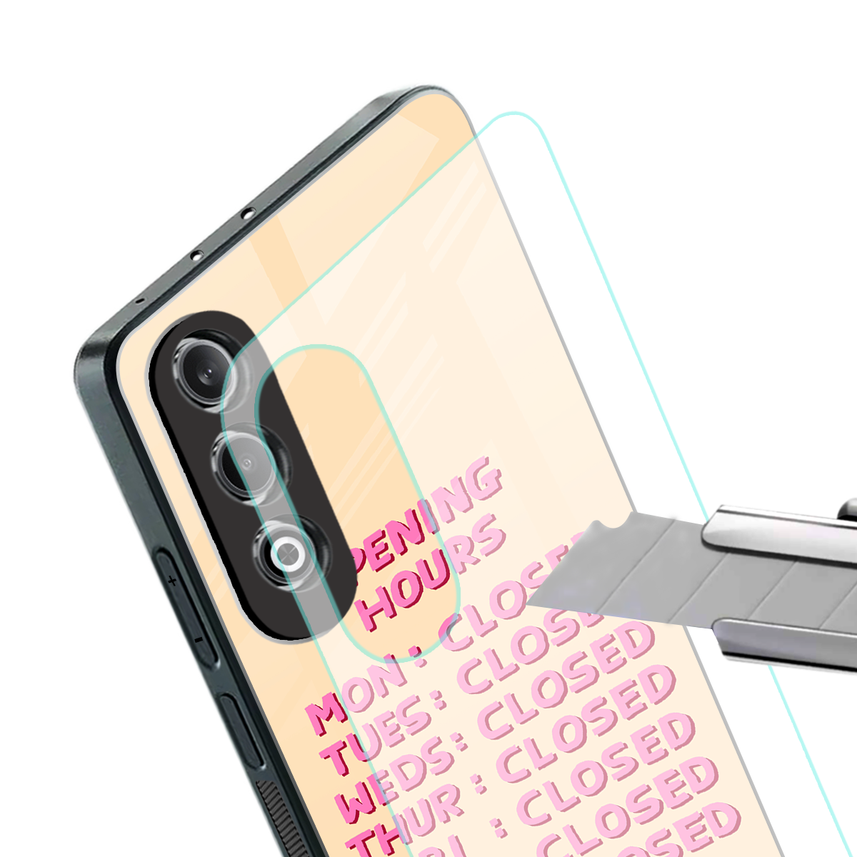 opening hours back phone cover | glass case for oneplus nord ce 4