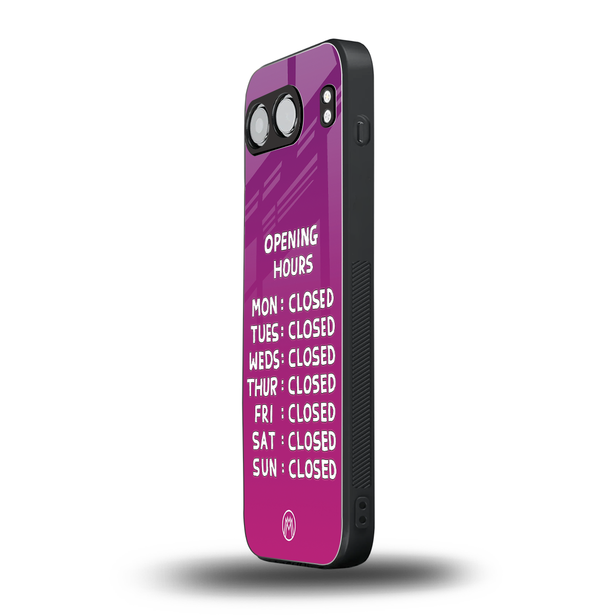 opening hours pink edition back phone cover | glass case for oneplus nord 4
