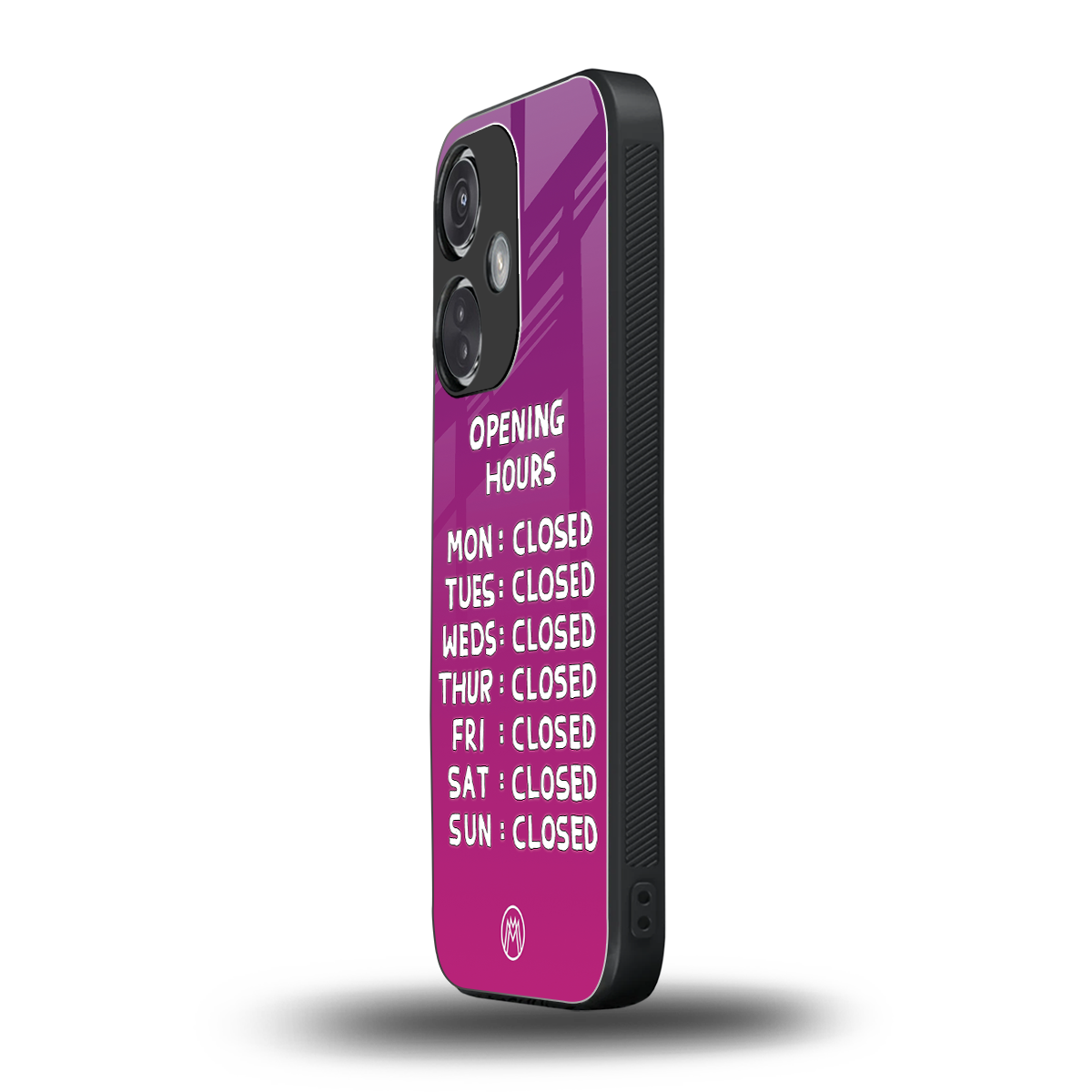 opening hours pink edition back phone cover | glass case for oneplus nord ce 3