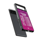 opening hours pink edition back phone cover | glass case for Google Pixel 6A