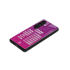 opening hours pink edition back phone cover | glass case for samsung galaxy s24