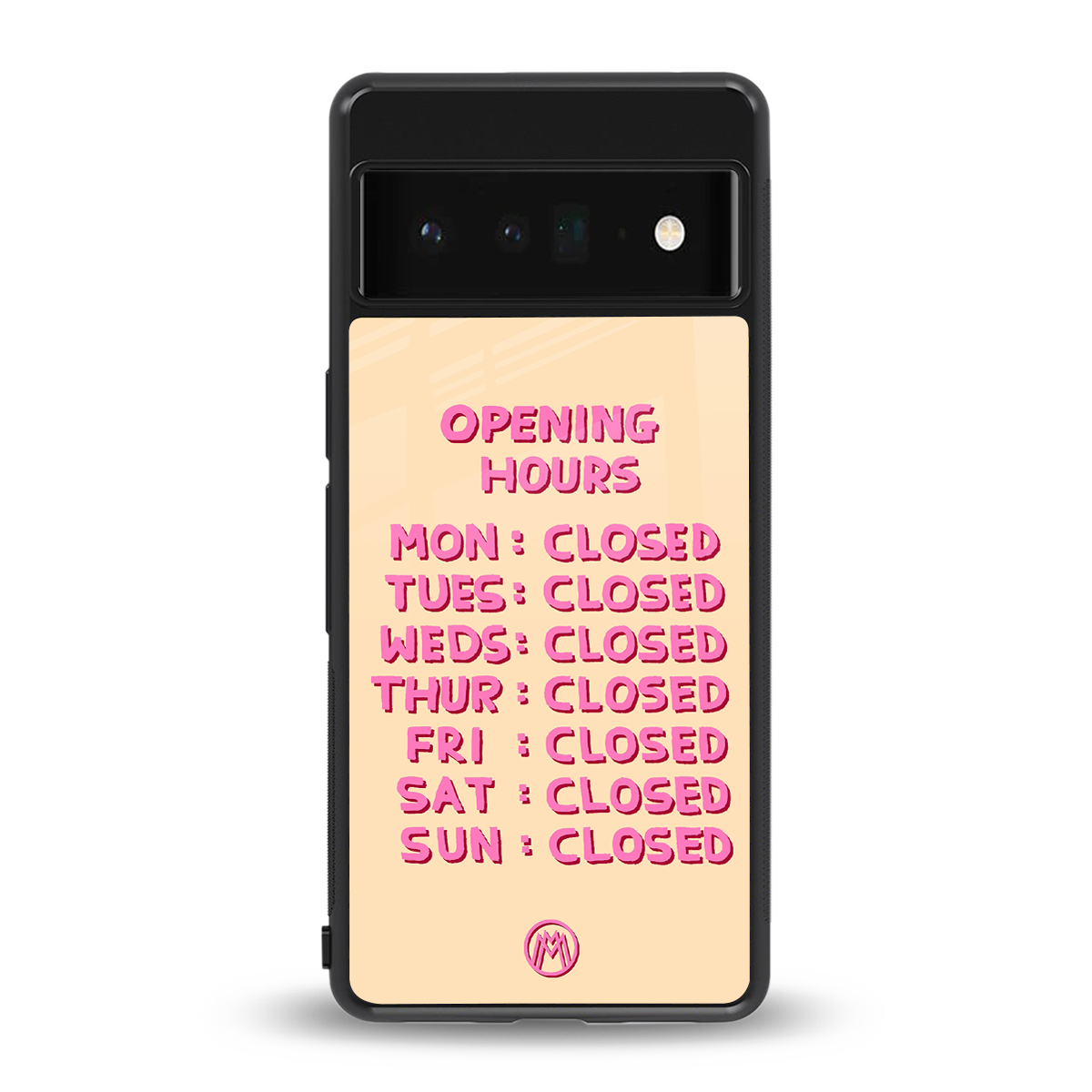 opening hours back phone cover | glass case for google pixel 6 pro
