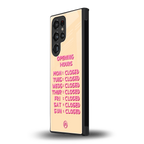 opening hours back phone cover | glass case for samsung galaxy s23 ultra