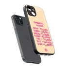 opening hours back phone cover | glass case for iphone 15
