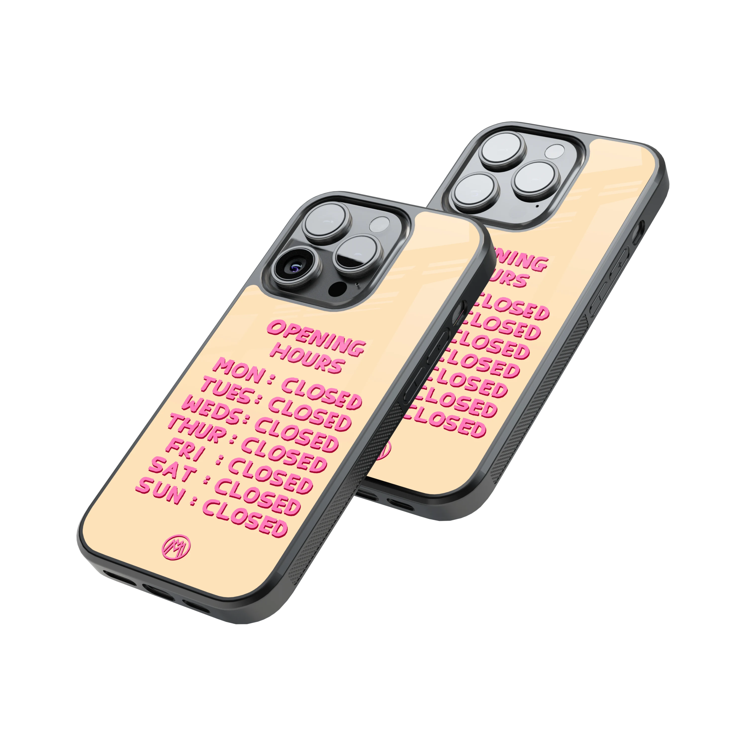 Protective Glass Back Phone Case Compatible with iPhone, Samsung, OnePlus, Pixel & More
