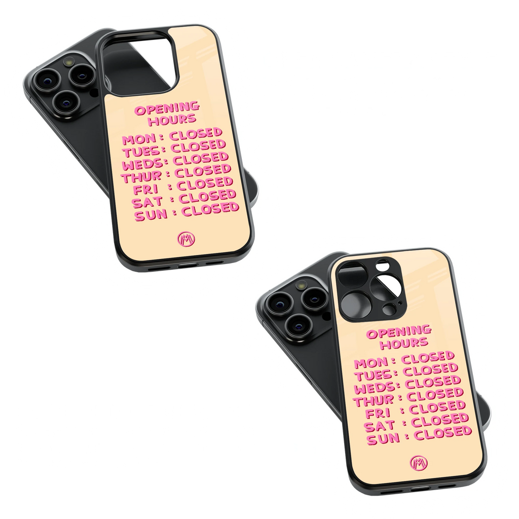 Trendy Glass Back Mobile Case for iPhone, Samsung, Redmi, OnePlus, Google Pixel, Motorola