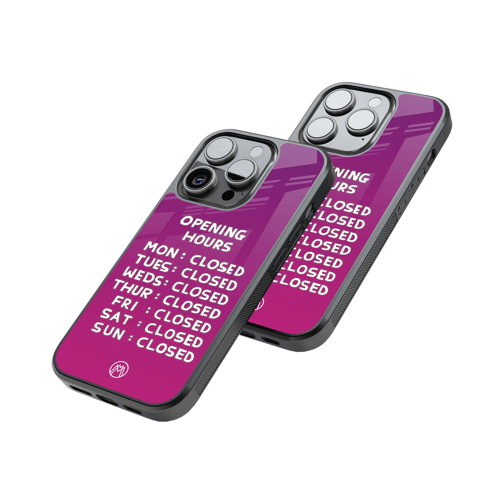 Protective Glass Back Phone Case Compatible with iPhone, Samsung, OnePlus, Pixel & More
