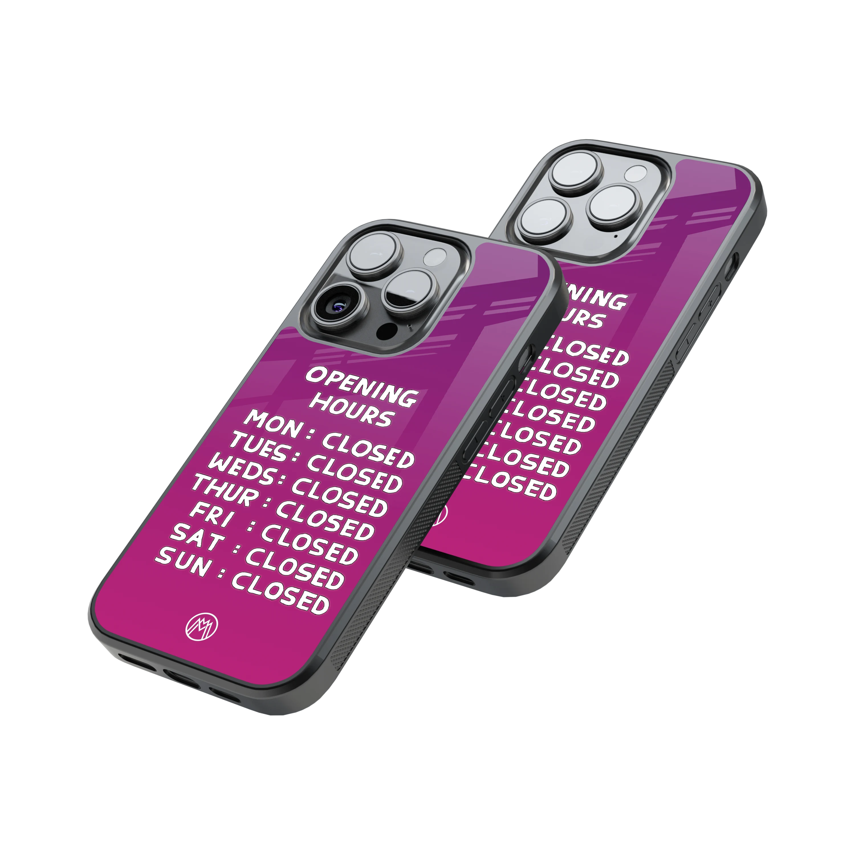 Protective Glass Back Phone Case Compatible with iPhone, Samsung, OnePlus, Pixel & More