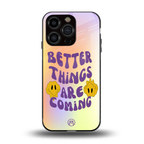 optimism back phone cover | glass case for iphone 13 pro