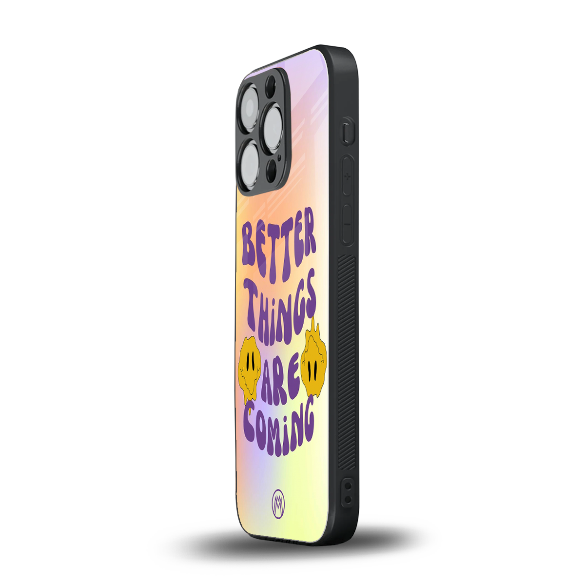 optimism back phone cover | glass case for iphone 13 pro
