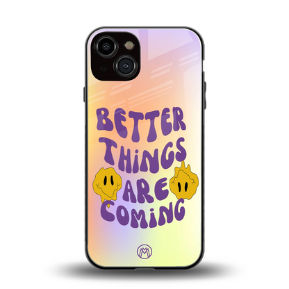 optimism back phone cover | glass case for iphone 13