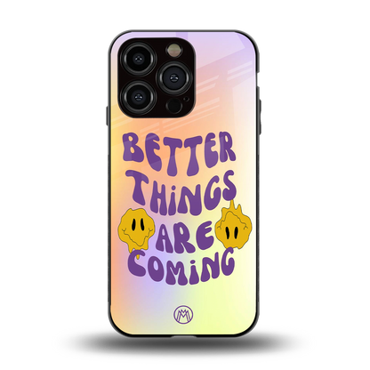 optimism back phone cover | glass case for iphone 14 pro