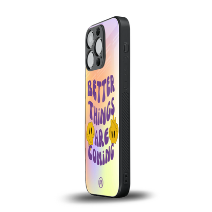 optimism back phone cover | glass case for iphone 15 pro