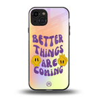 optimism back phone cover | glass case for iphone 15