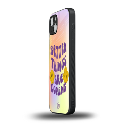 optimism back phone cover | glass case for iphone 15