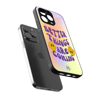 optimism back phone cover | glass case for iphone 15 pro