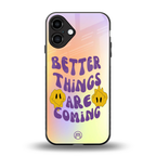 optimism back phone cover | glass case for iphone 16 plus