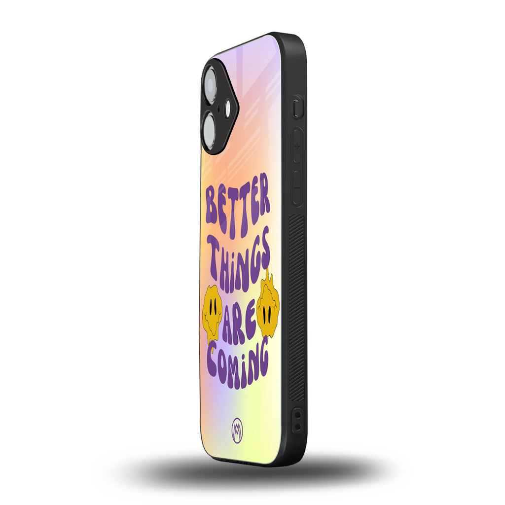optimism back phone cover | glass case for iphone 16 plus